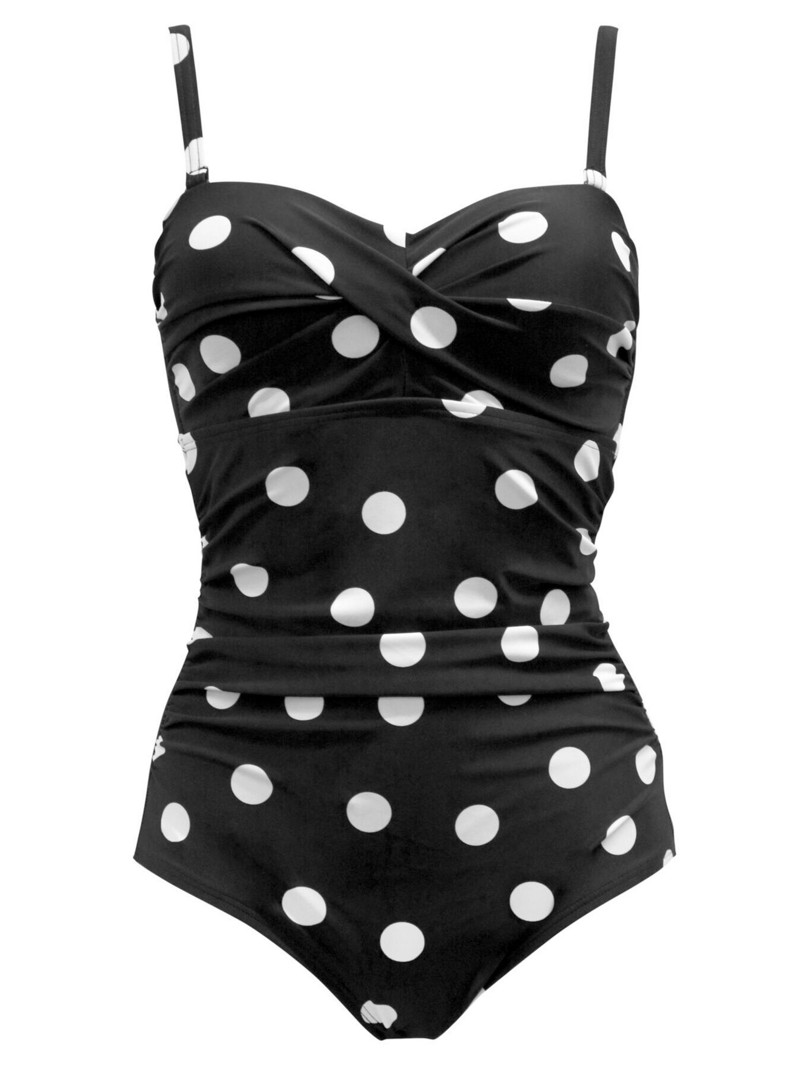 Strapless swimming costume on sale