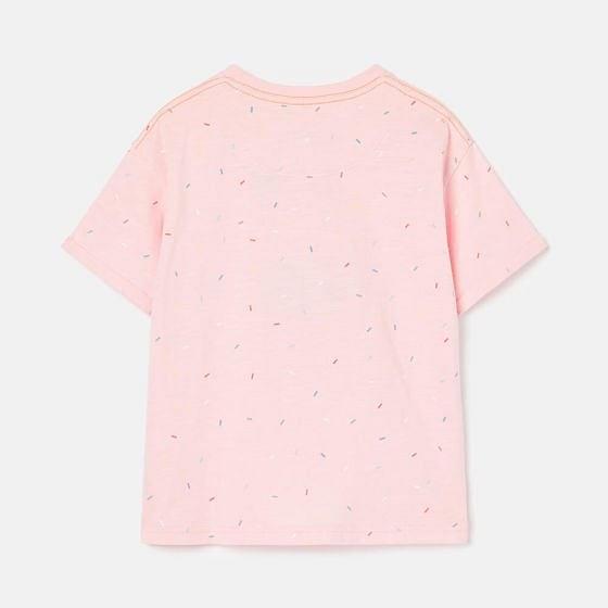 Joules Fun Days T-shirt in Ice Cream Pink