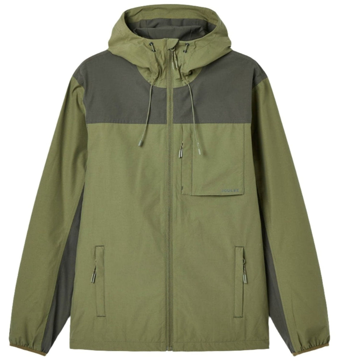 Joules Ayston Green Lightweight Waterproof Coat