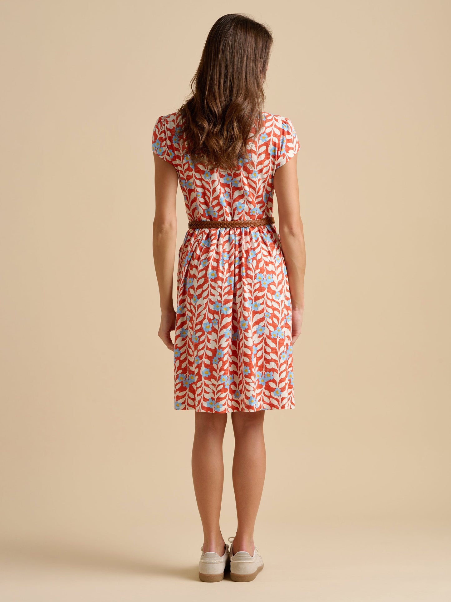 Brakeburn Spring Vines Knee Length Dress