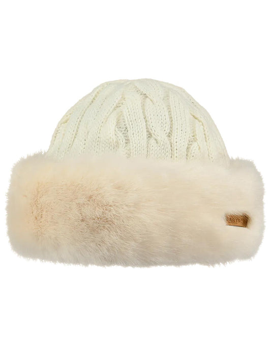 Barts Fur Cable Bandhat in White