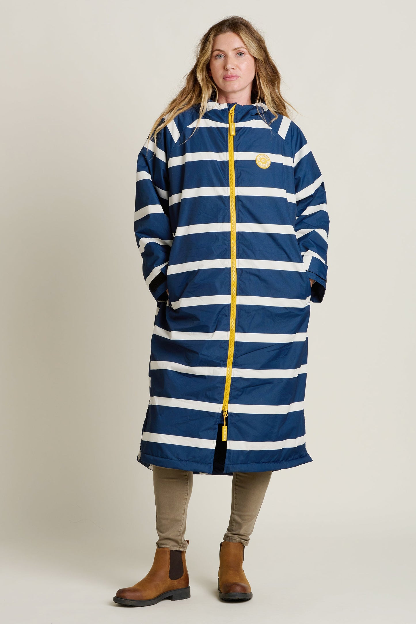 Brakeburn Nautical Stripe Chinook Changing Robe