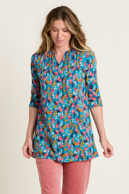 Brakeburn Trailing Berry Tunic