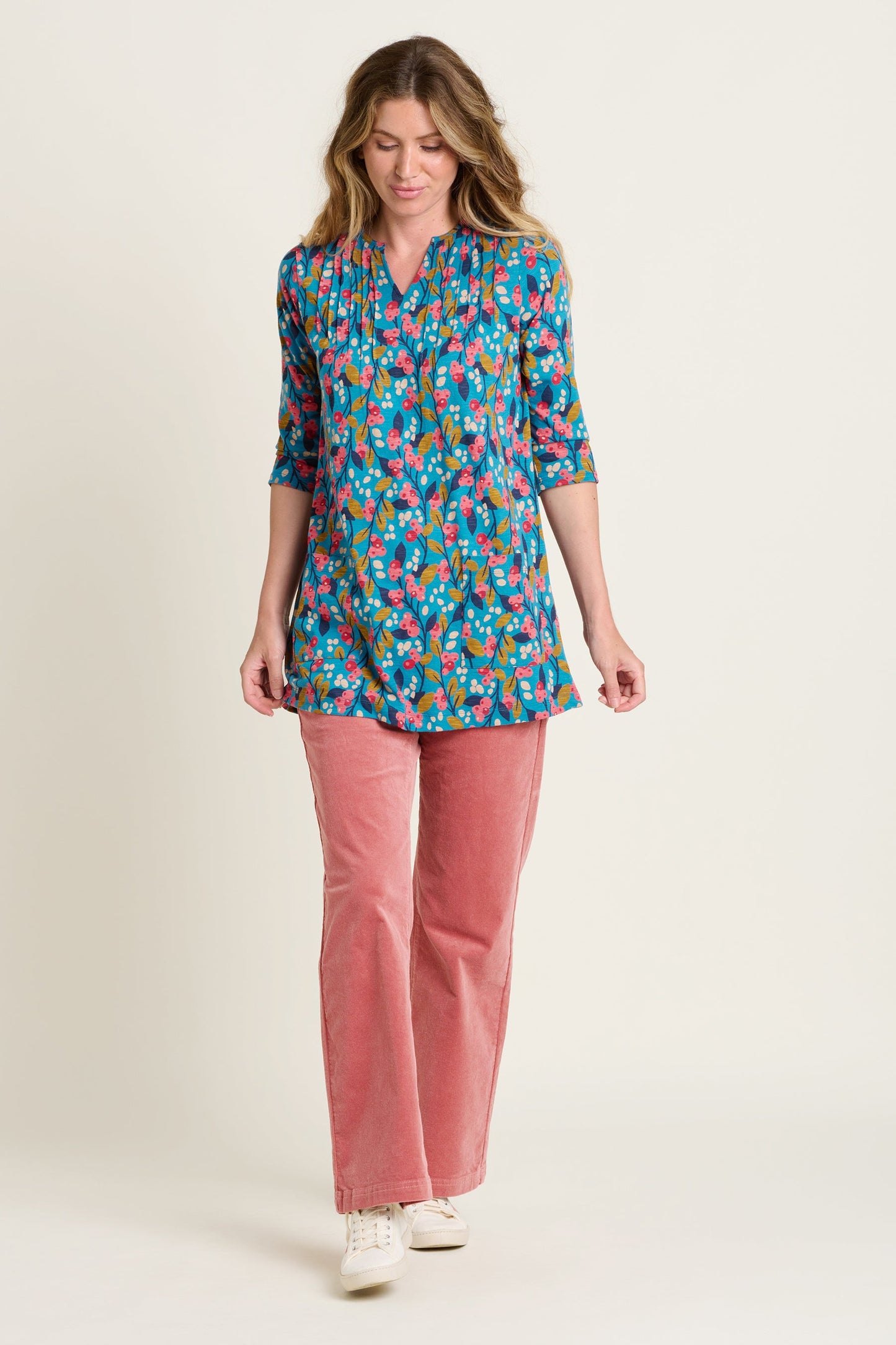 Brakeburn Trailing Berry Tunic