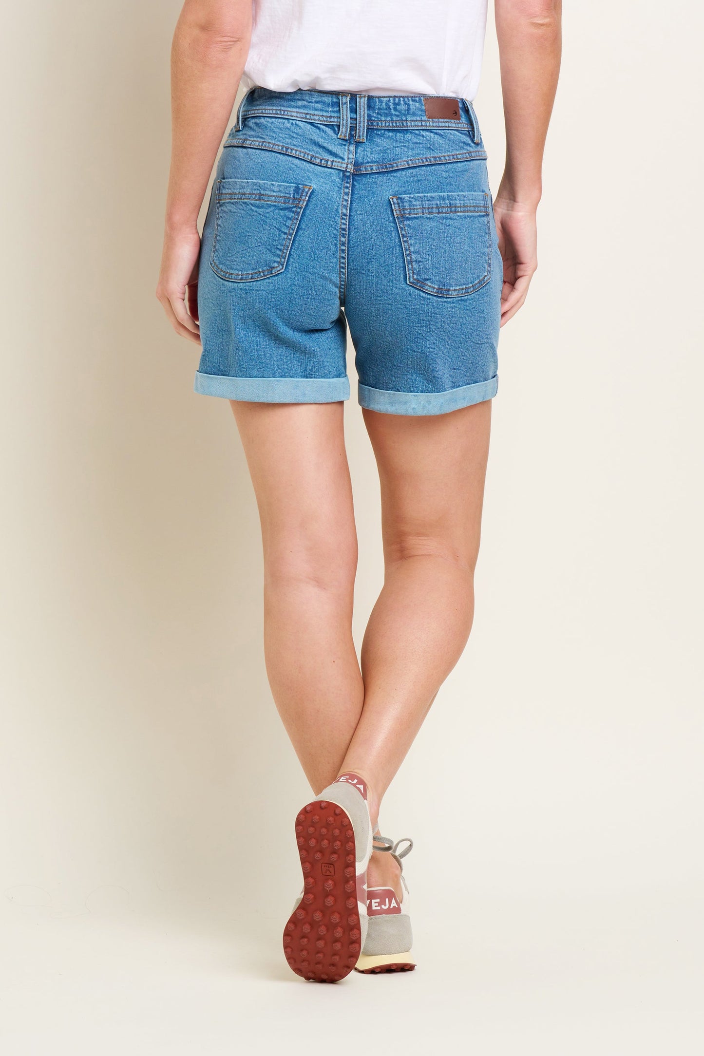 Brakeburn Side Stripe Denim Short