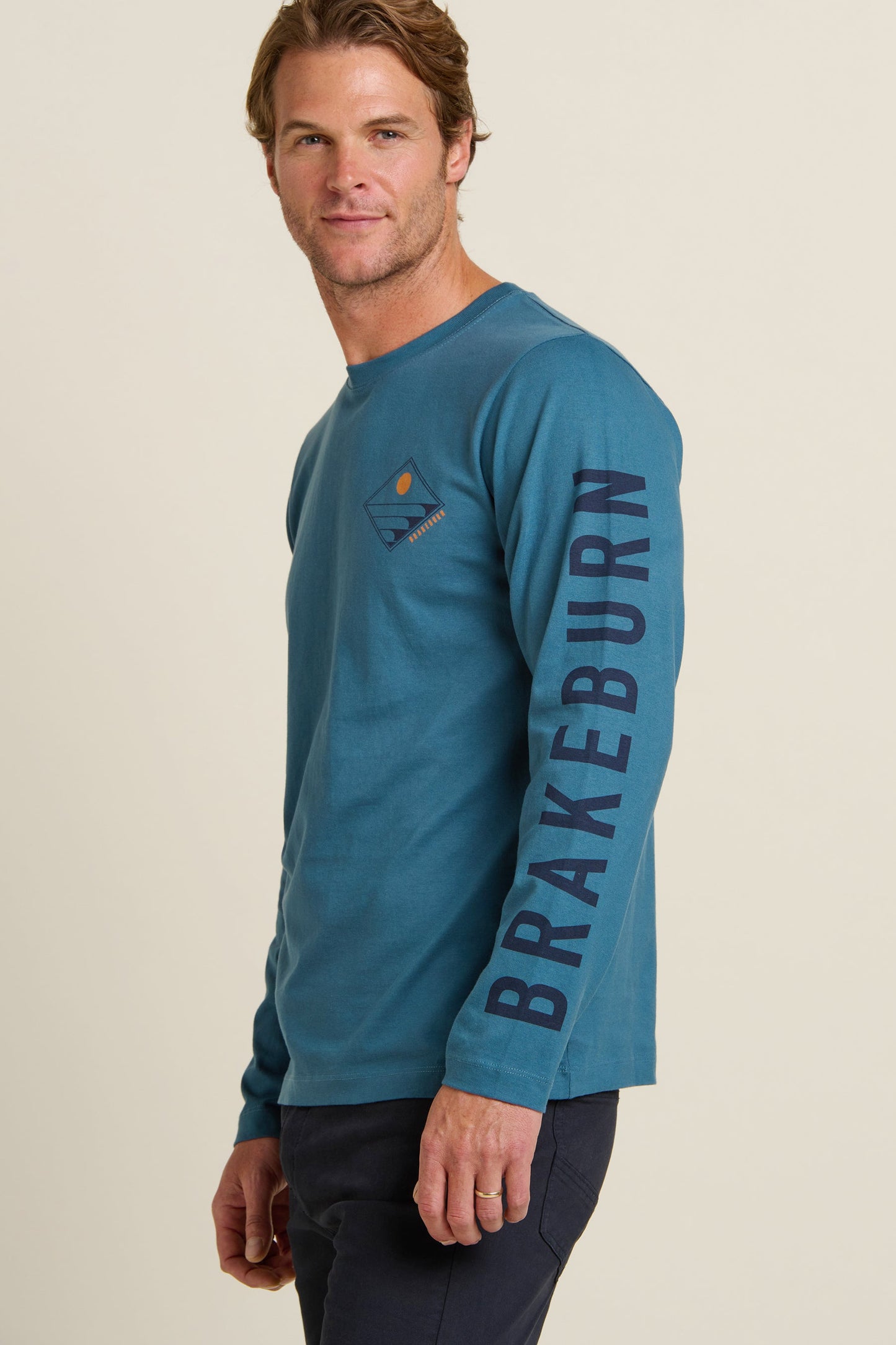 Brakeburn Barrel Waves Long Sleeve Tee