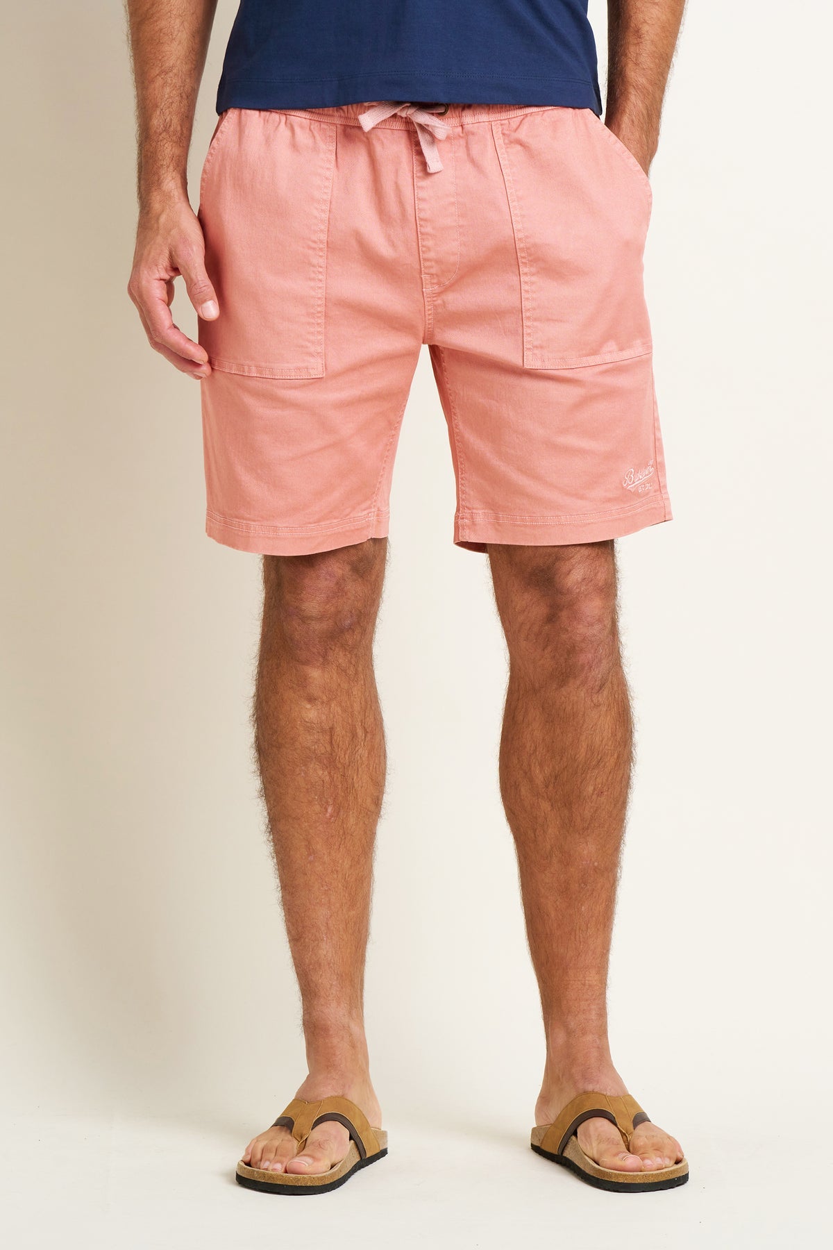 Brakeburn Pink Drawcord Shorts