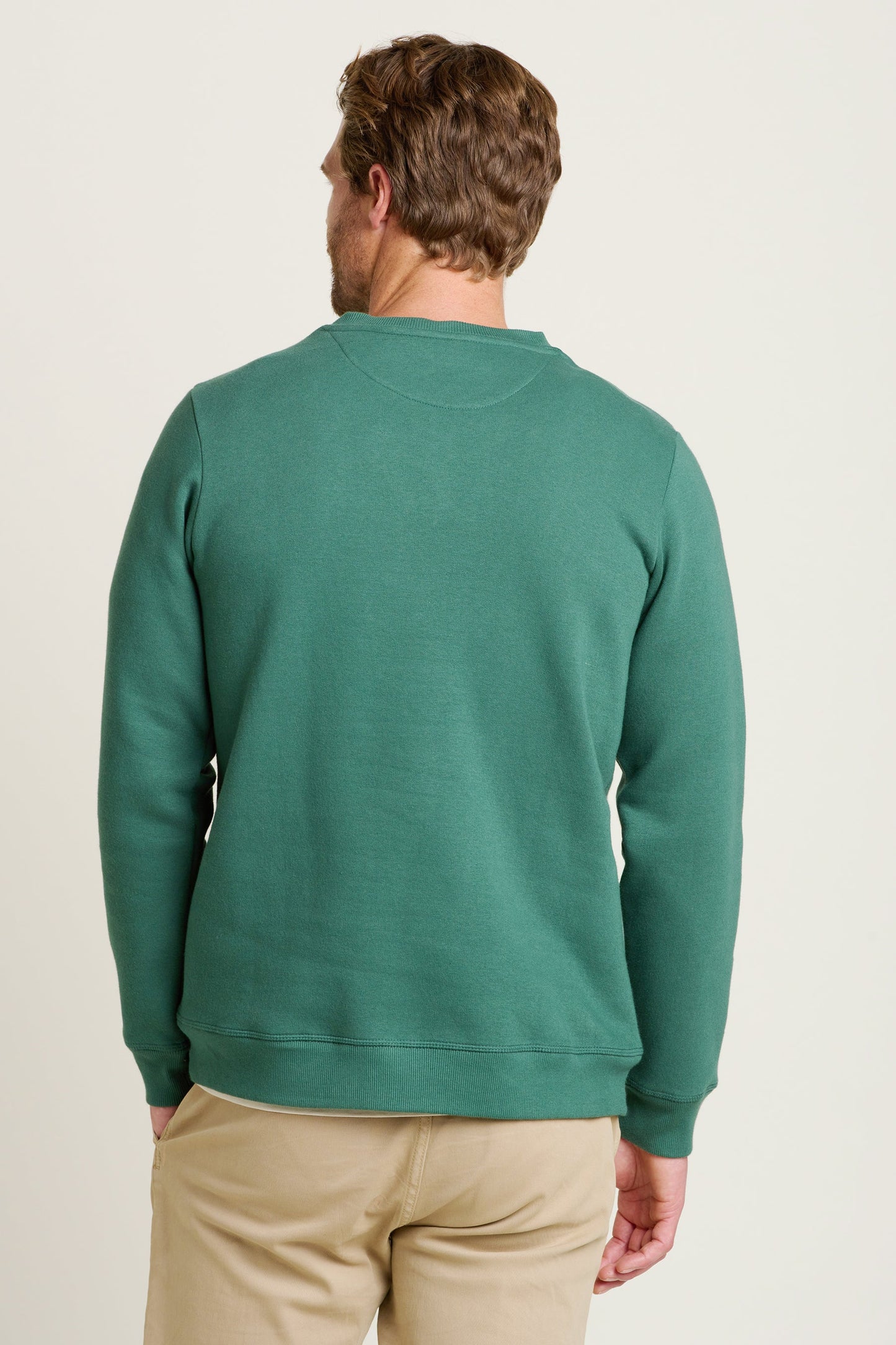 Brakeburn Bear Neck Crew Sweatshirt