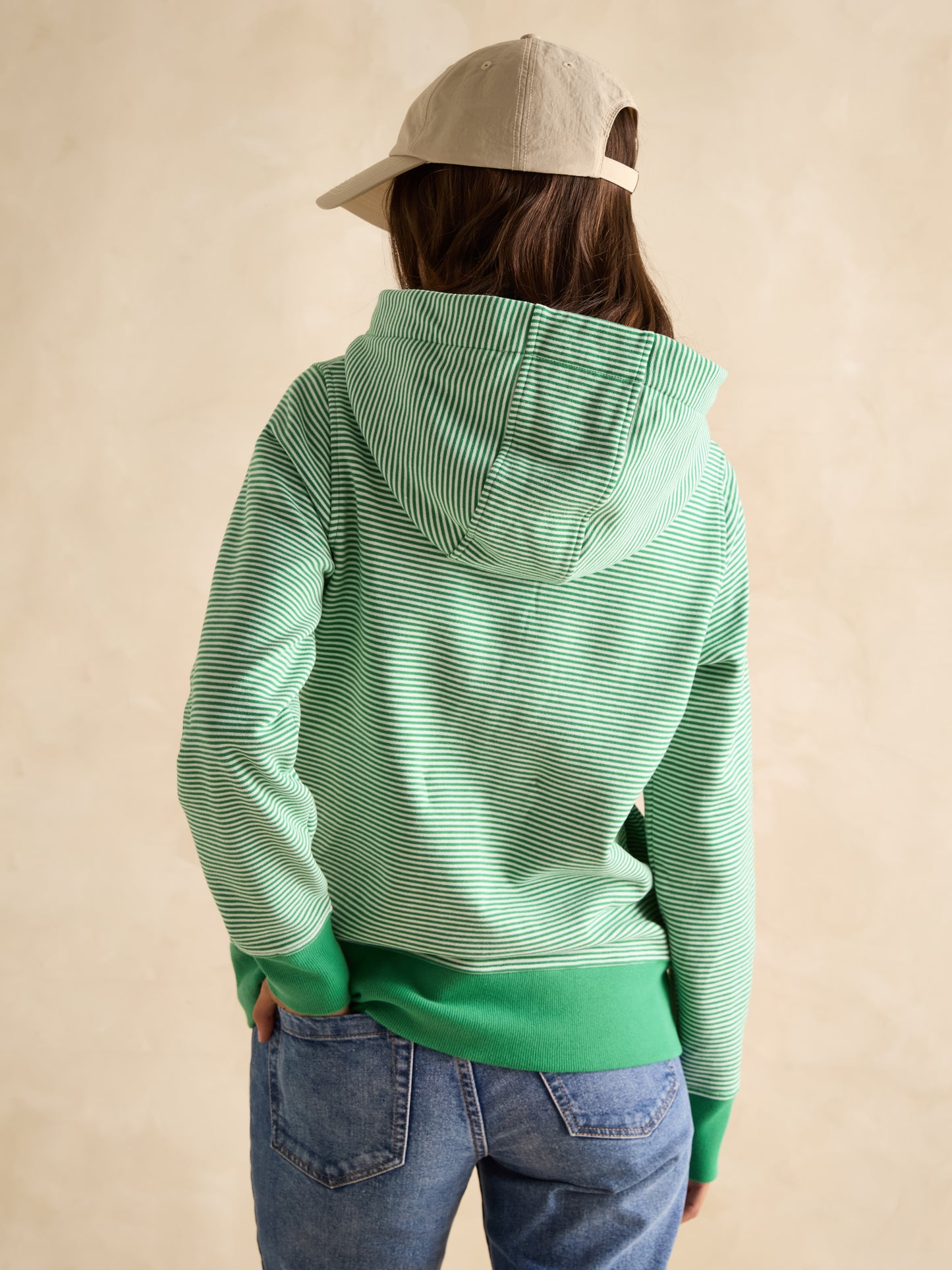 Joules Rushton Green Cowl Neck Hoodie