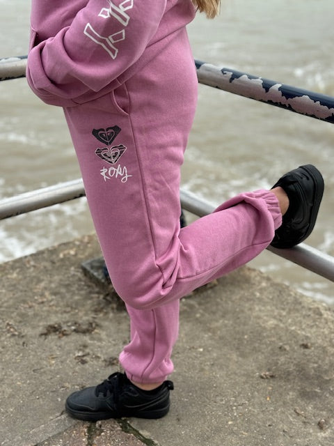 Roxy Surf Feeling - Jogger Pants for Girls in Mauve