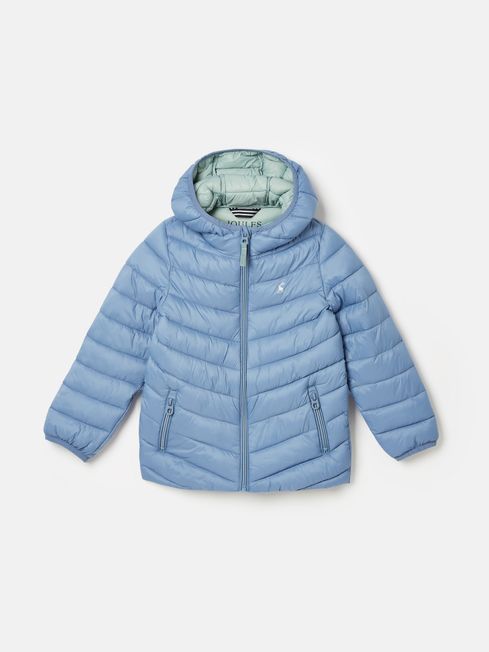 Joules Cairn Blue Showerproof Padded Coat