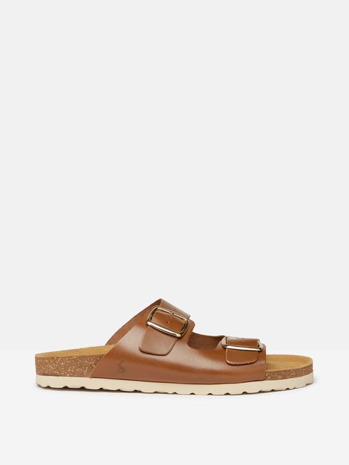 Joules Celeste Double Sandals in Tan