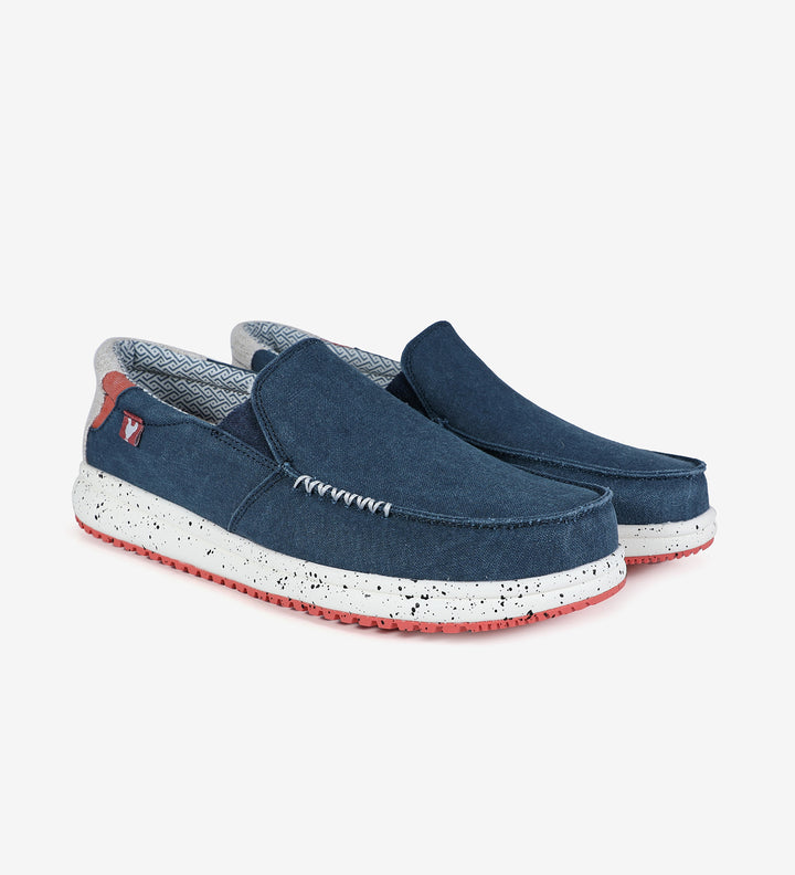 Walk in Pitas Intaki Ultralight Slip-On in Navy