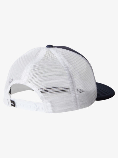 Quiksilver Emu Coop Boys Trucker Cap in Monaco Blue