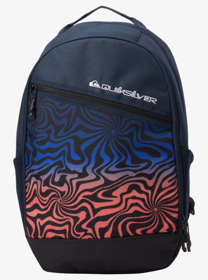 Quiksilver Schoolie 2.0 30L Large Backpack in Dark Navy