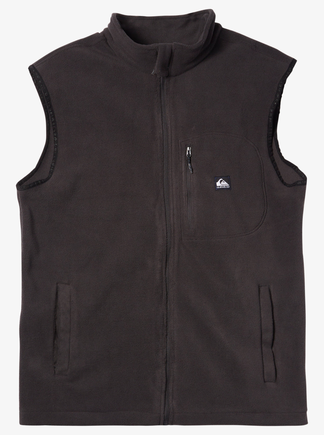 Quiksilver Surf Days Zip Up Vest in Tarmac