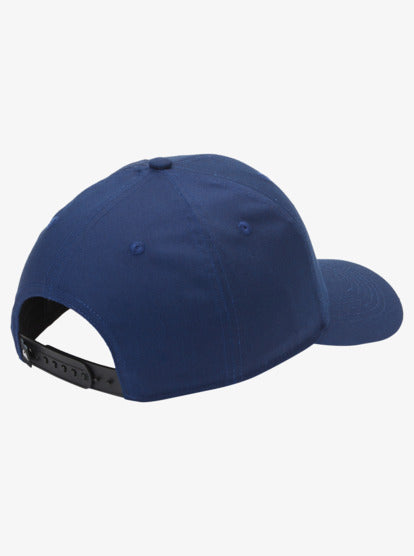 Quiksilver Decades Snapback Cap in Estate Blue