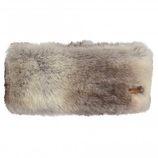 Barts Fur Headband in Heather Brown