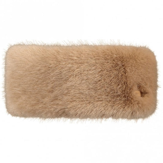 Barts Fur Headband in Light Brown