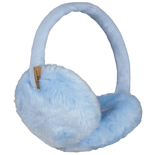 Barts Plush Earmuffs in Light Blue