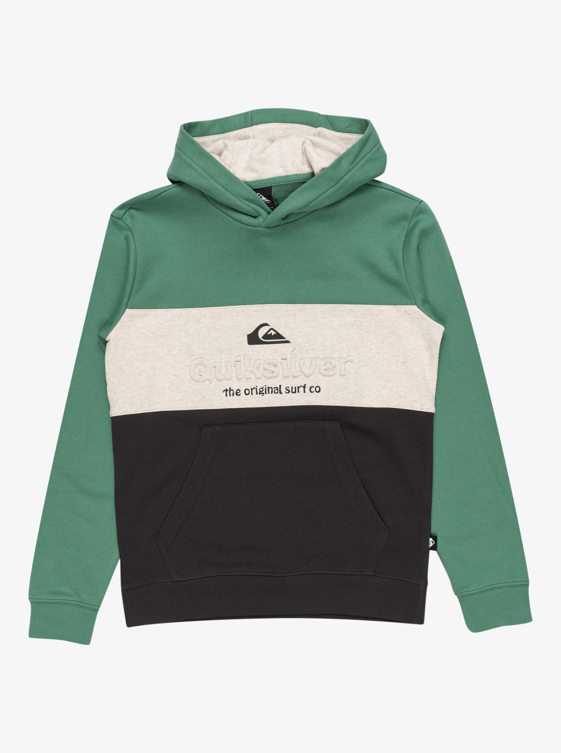 Quiksilver Emboss Block - Pullover Hoodie for Boys in Frosty Spruce