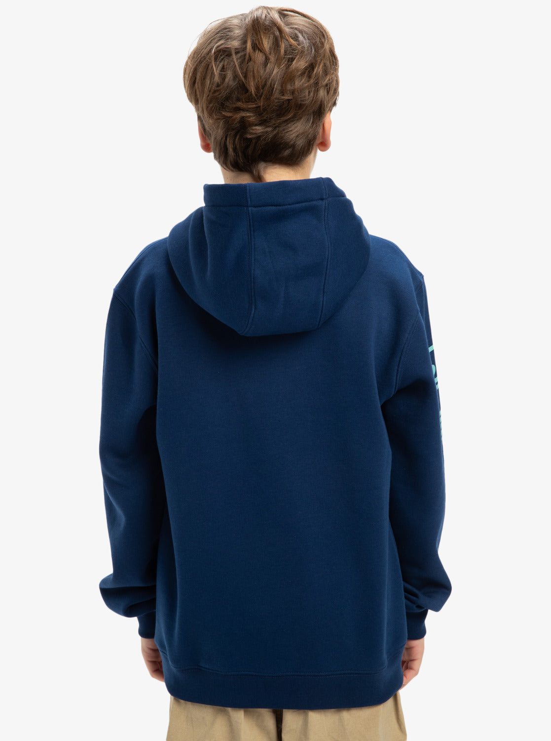 Quiksilver Omni Logo Boys Hoodie in Marine Blue