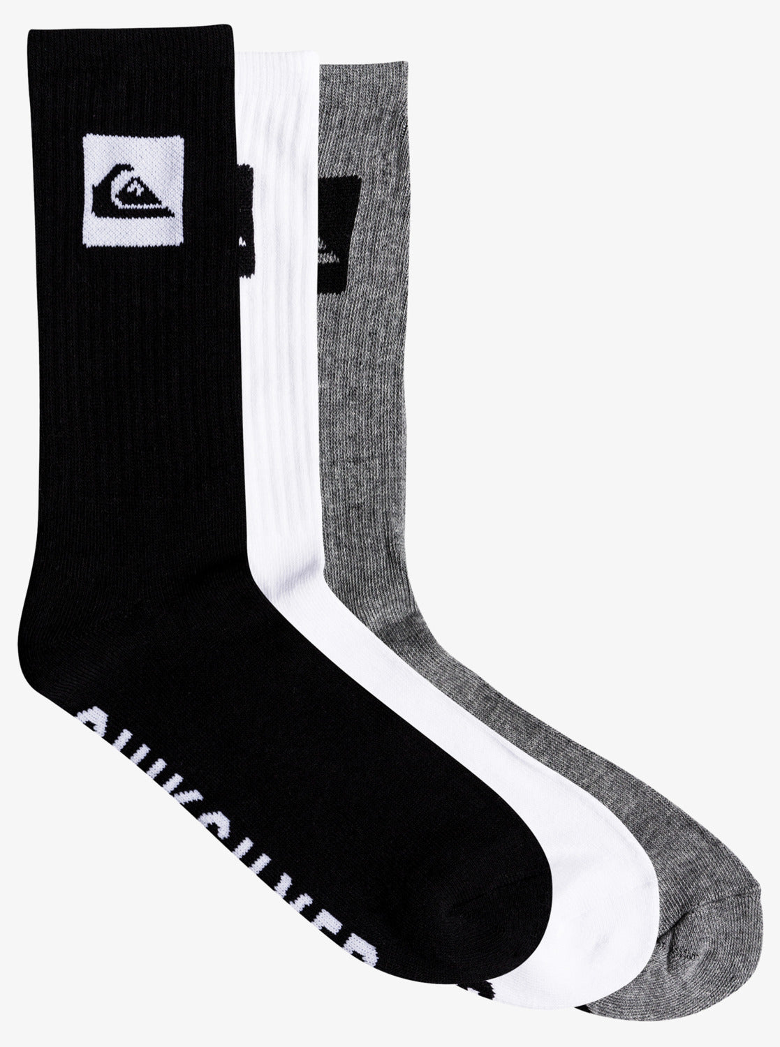 Quiksilver 5 Pack Crew Socks in Assorted