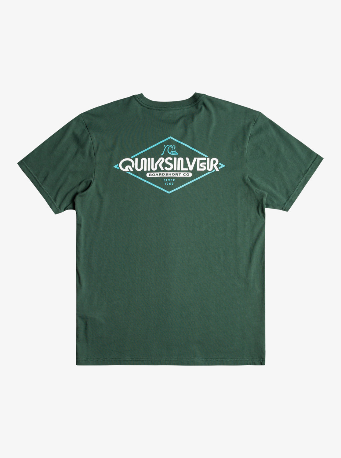 Quiksilver Omni Sign T-Shirt in Forest