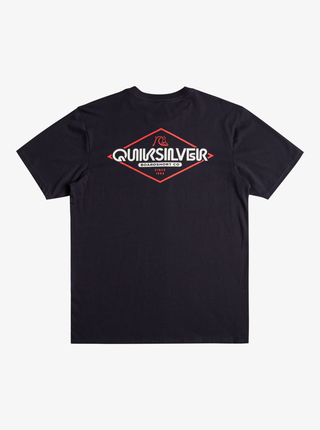 Quiksilver Omni Sign T-Shirt in Dark Navy