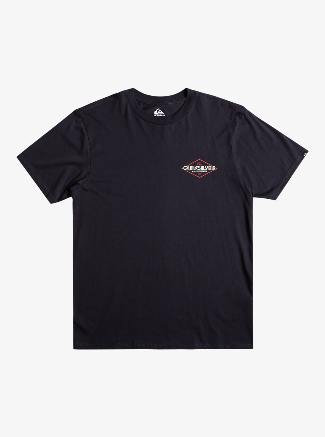 Quiksilver Omni Sign T-Shirt in Dark Navy