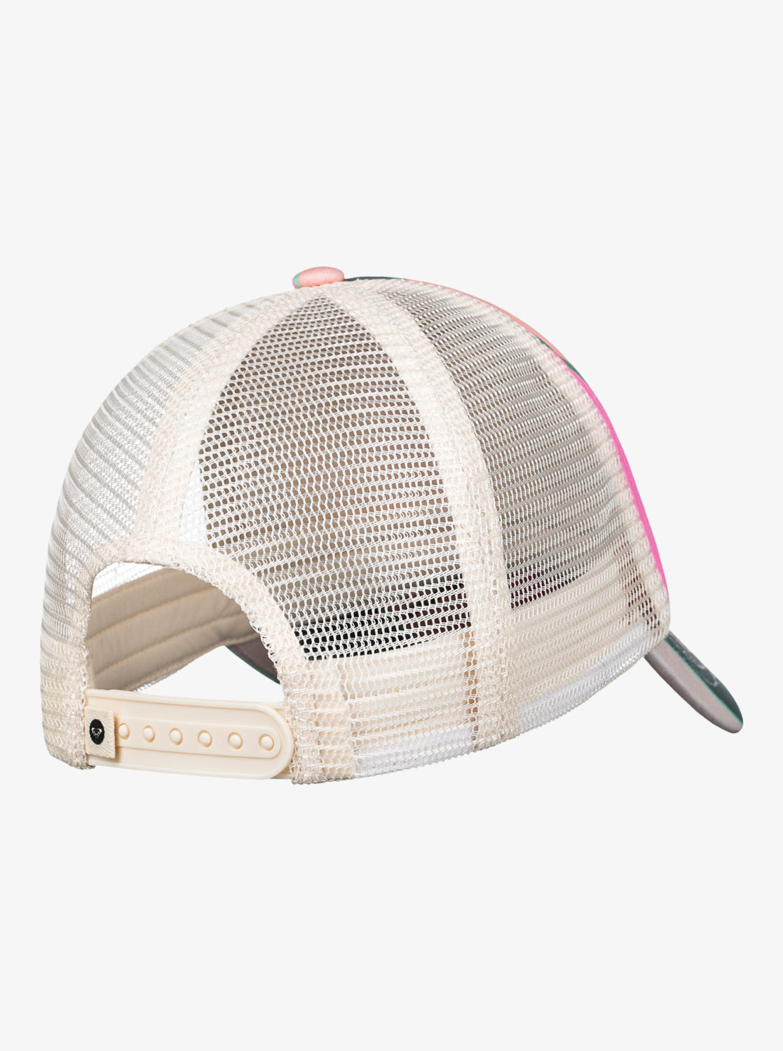 Roxy Honey Coconut Girls Trucker Cap in Agave Green