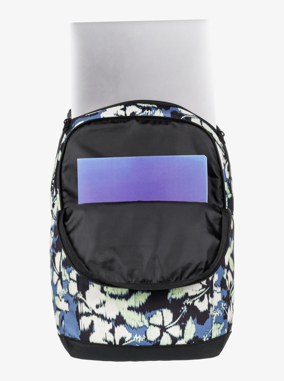 Roxy Here You Are Medium Backpack in Wild Wind Hibiscus Mirage