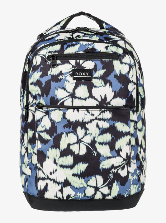 Roxy Here You Are Medium Backpack in Wild Wind Hibiscus Mirage