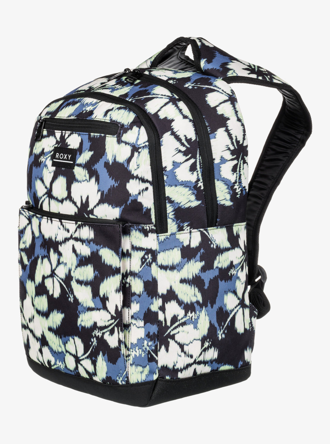 Roxy Here You Are Medium Backpack in Wild Wind Hibiscus Mirage