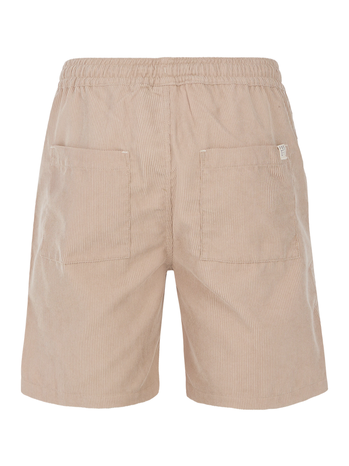 Protest Uley Cord Shorts in Bamboo Beige