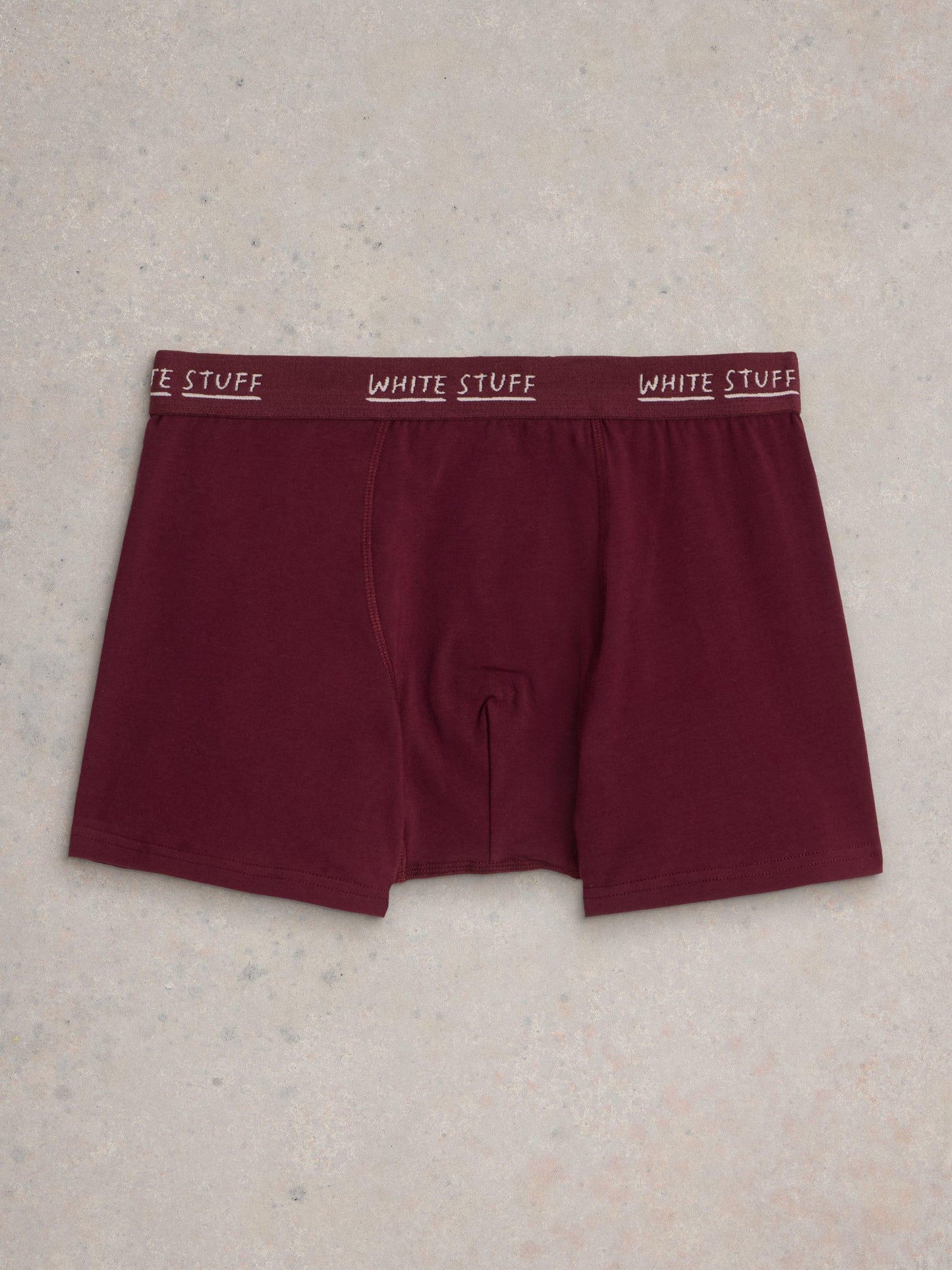 White stuff 2 Pack Boxer in Plum Multi